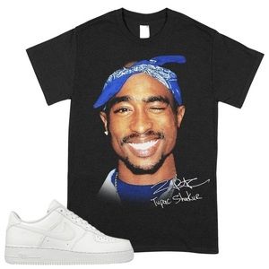 90s 2Pac Tupac Shakur TShirt,  Retro Unisex Cotton Classic TShirt